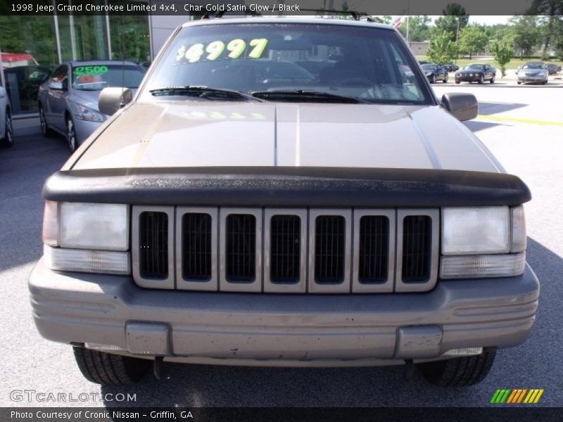 Char Gold Satin Glow / Black 1998 Jeep Grand Cherokee Limited 4x4