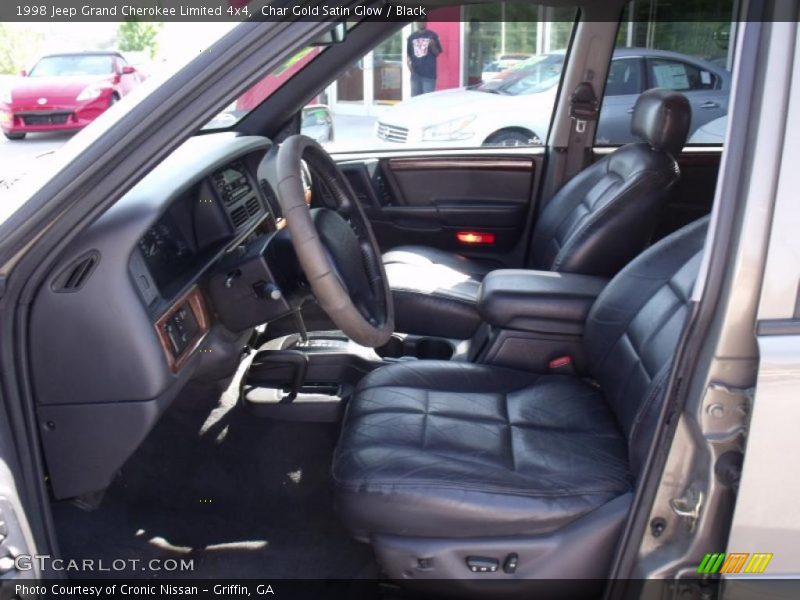 Char Gold Satin Glow / Black 1998 Jeep Grand Cherokee Limited 4x4