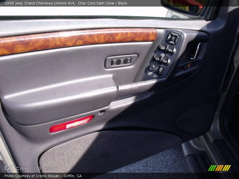 Char Gold Satin Glow / Black 1998 Jeep Grand Cherokee Limited 4x4