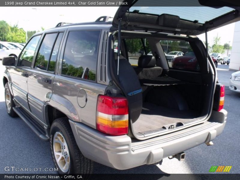 Char Gold Satin Glow / Black 1998 Jeep Grand Cherokee Limited 4x4