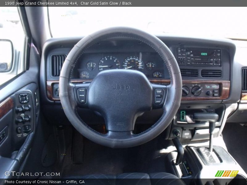 Char Gold Satin Glow / Black 1998 Jeep Grand Cherokee Limited 4x4