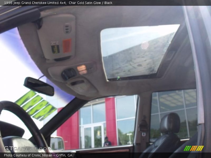 Char Gold Satin Glow / Black 1998 Jeep Grand Cherokee Limited 4x4