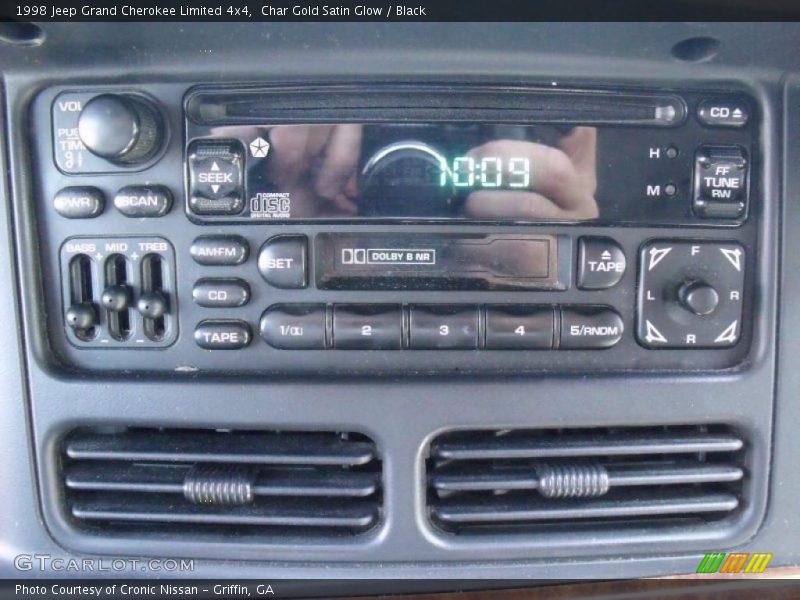 Char Gold Satin Glow / Black 1998 Jeep Grand Cherokee Limited 4x4