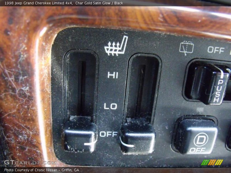 Char Gold Satin Glow / Black 1998 Jeep Grand Cherokee Limited 4x4