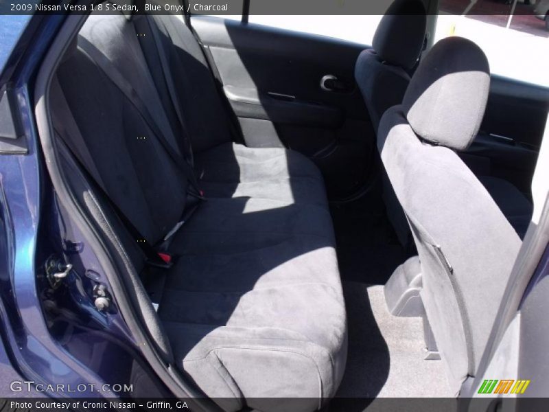 Blue Onyx / Charcoal 2009 Nissan Versa 1.8 S Sedan