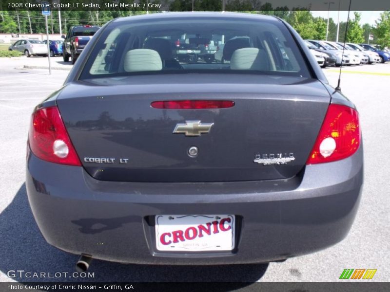 Slate Metallic / Gray 2008 Chevrolet Cobalt LT Sedan