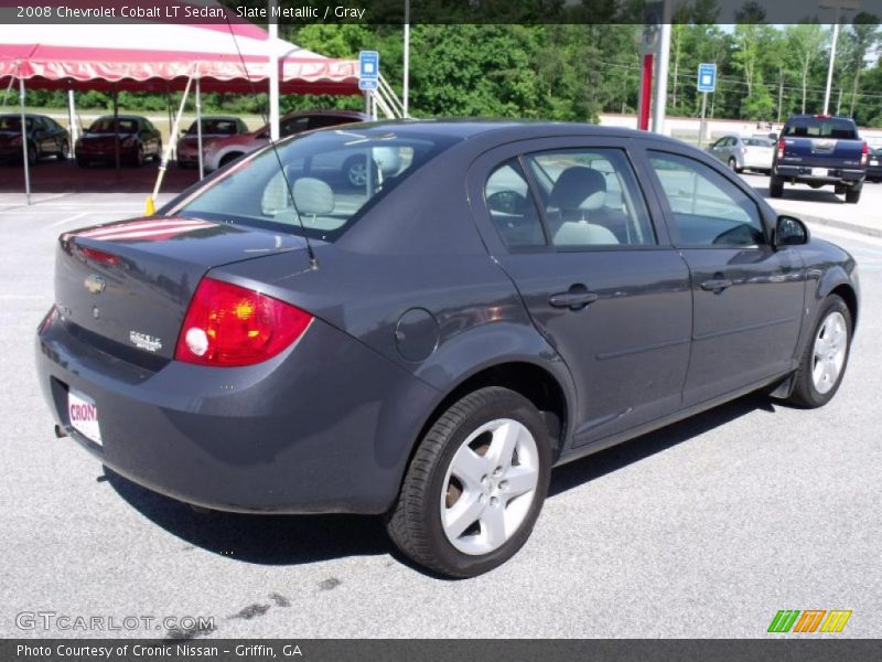 Slate Metallic / Gray 2008 Chevrolet Cobalt LT Sedan