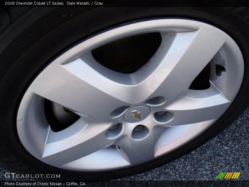 Slate Metallic / Gray 2008 Chevrolet Cobalt LT Sedan