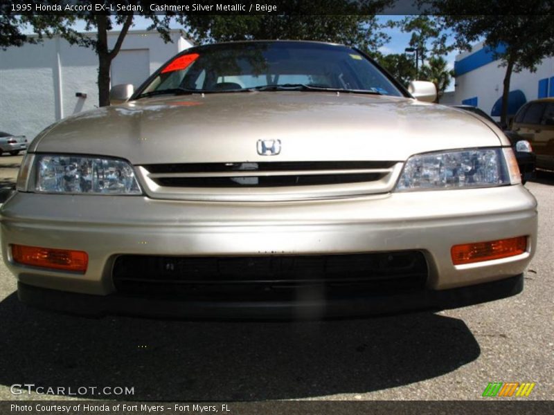 Cashmere Silver Metallic / Beige 1995 Honda Accord EX-L Sedan