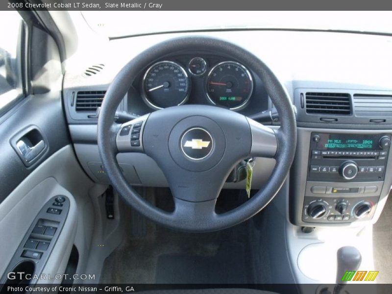 Slate Metallic / Gray 2008 Chevrolet Cobalt LT Sedan