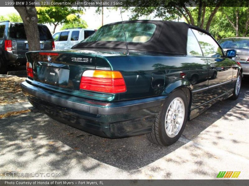 Fern Green Metallic / Sand 1999 BMW 3 Series 323i Convertible