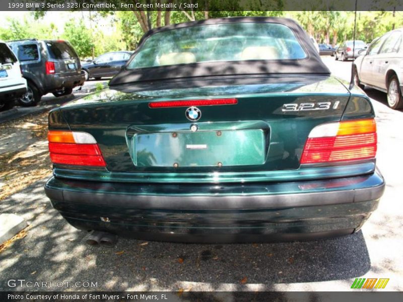 Fern Green Metallic / Sand 1999 BMW 3 Series 323i Convertible