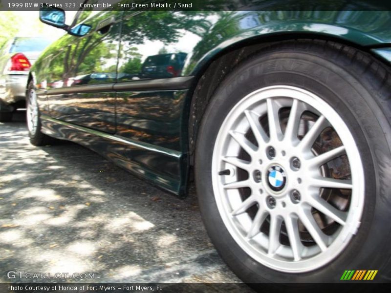 Fern Green Metallic / Sand 1999 BMW 3 Series 323i Convertible