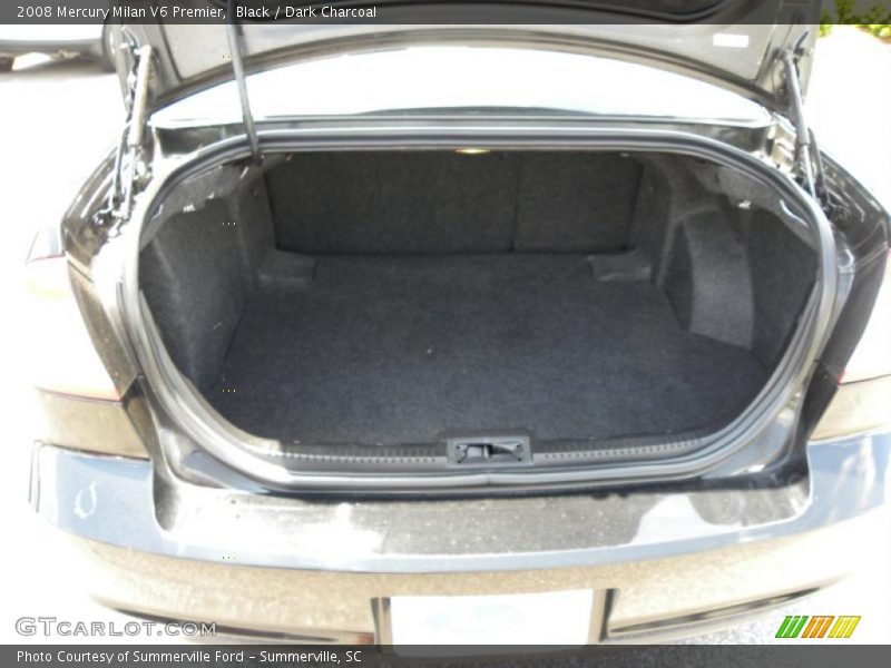 Black / Dark Charcoal 2008 Mercury Milan V6 Premier