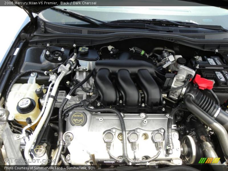 Black / Dark Charcoal 2008 Mercury Milan V6 Premier