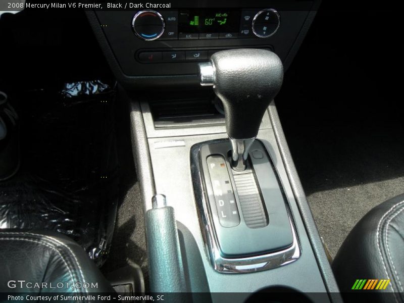 Black / Dark Charcoal 2008 Mercury Milan V6 Premier