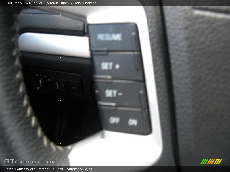 Black / Dark Charcoal 2008 Mercury Milan V6 Premier