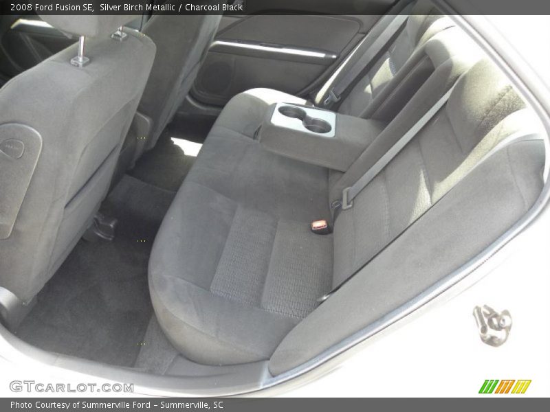 Silver Birch Metallic / Charcoal Black 2008 Ford Fusion SE