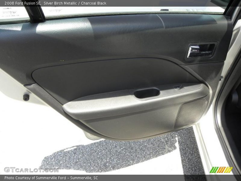 Silver Birch Metallic / Charcoal Black 2008 Ford Fusion SE