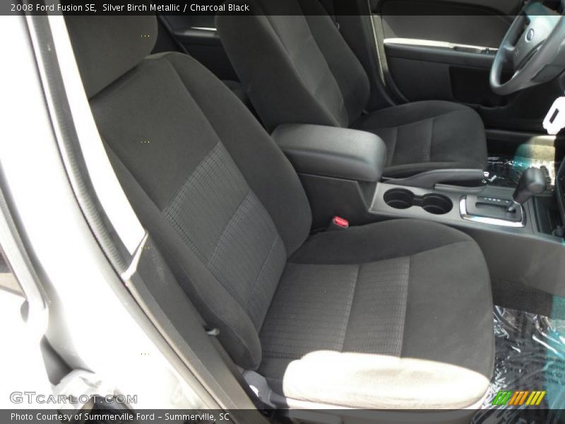 Silver Birch Metallic / Charcoal Black 2008 Ford Fusion SE