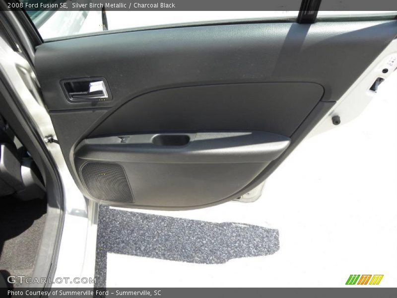 Silver Birch Metallic / Charcoal Black 2008 Ford Fusion SE