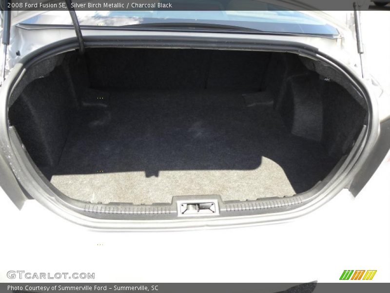 Silver Birch Metallic / Charcoal Black 2008 Ford Fusion SE