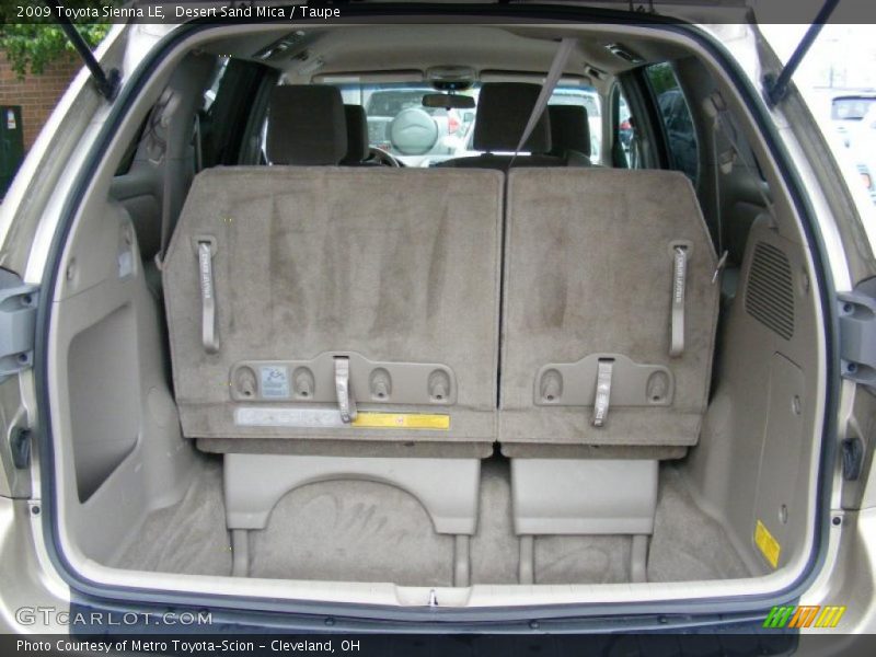 Desert Sand Mica / Taupe 2009 Toyota Sienna LE