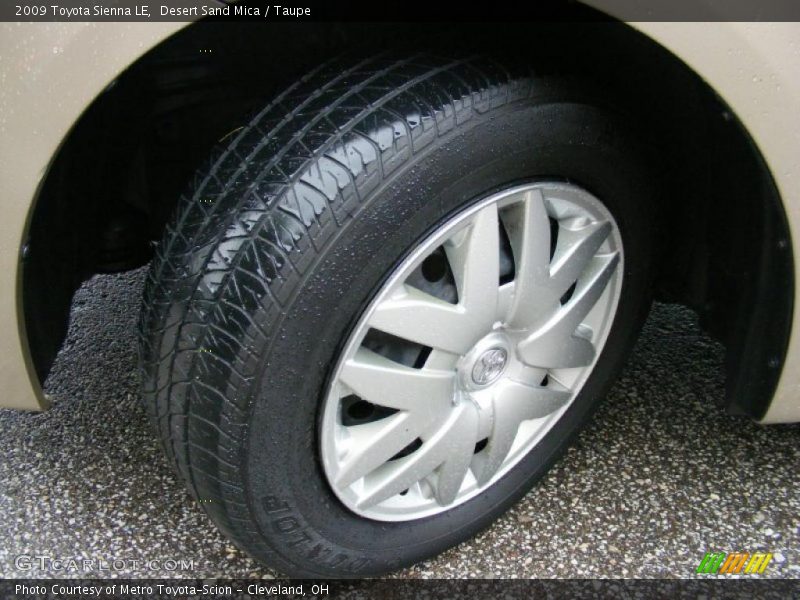 Desert Sand Mica / Taupe 2009 Toyota Sienna LE