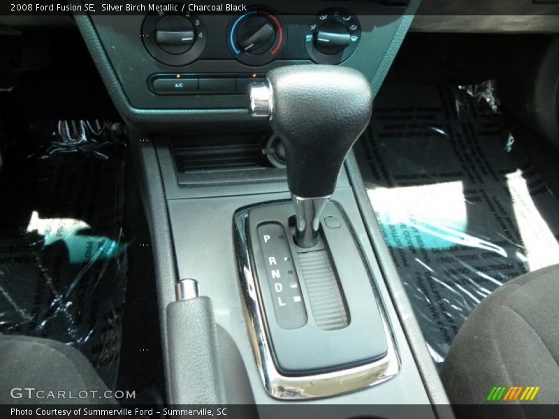 Silver Birch Metallic / Charcoal Black 2008 Ford Fusion SE