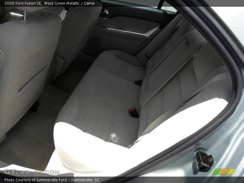 Moss Green Metallic / Camel 2008 Ford Fusion SE