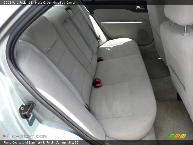 Moss Green Metallic / Camel 2008 Ford Fusion SE