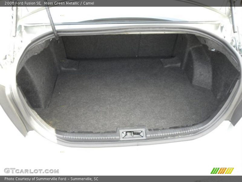 Moss Green Metallic / Camel 2008 Ford Fusion SE
