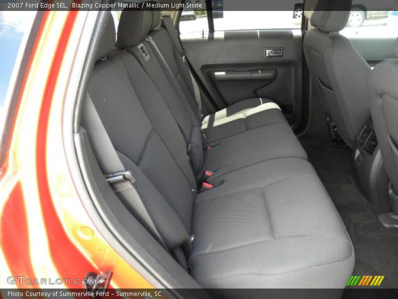 Blazing Copper Metallic / Medium Light Stone 2007 Ford Edge SEL