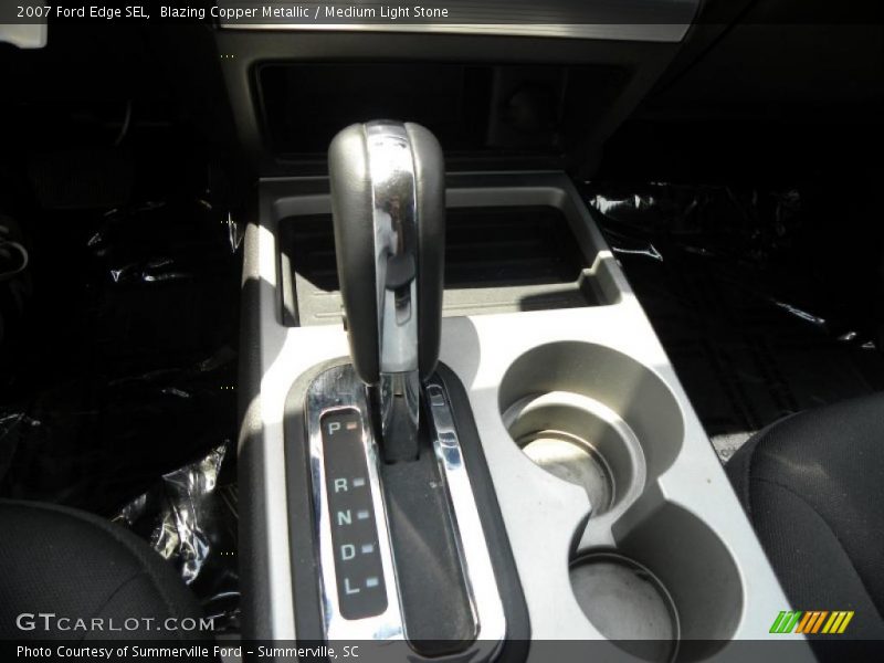 Blazing Copper Metallic / Medium Light Stone 2007 Ford Edge SEL