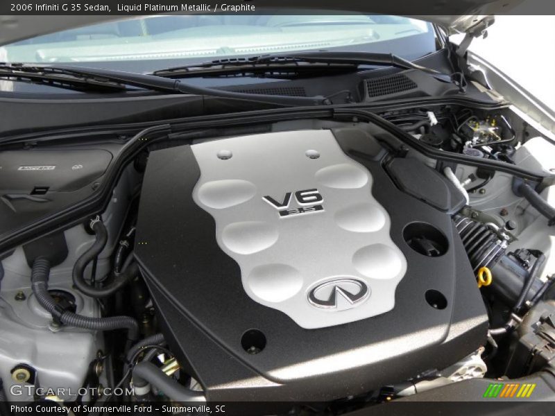 Liquid Platinum Metallic / Graphite 2006 Infiniti G 35 Sedan