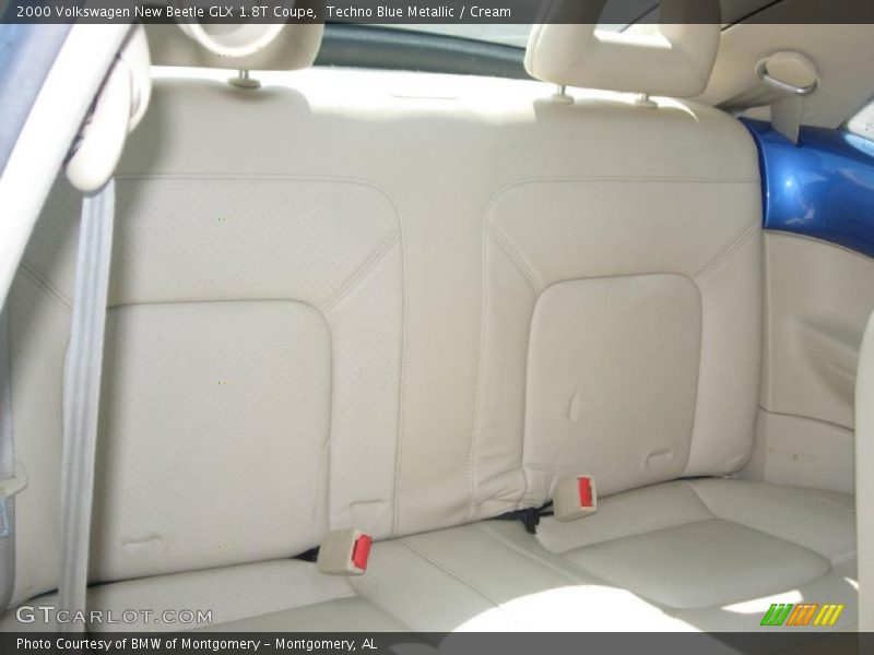 Techno Blue Metallic / Cream 2000 Volkswagen New Beetle GLX 1.8T Coupe