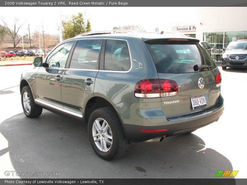 Reed Green Metallic / Pure Beige 2008 Volkswagen Touareg 2 VR6