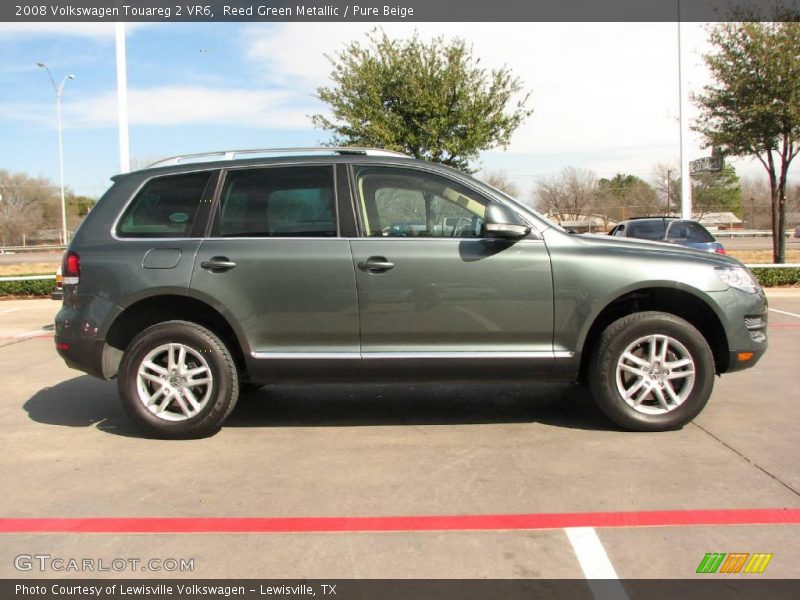 Reed Green Metallic / Pure Beige 2008 Volkswagen Touareg 2 VR6
