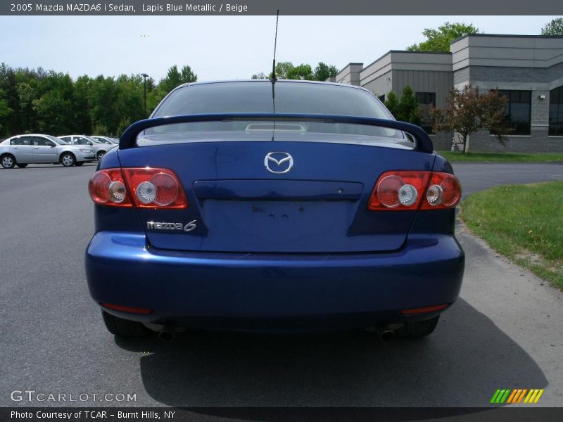 Lapis Blue Metallic / Beige 2005 Mazda MAZDA6 i Sedan