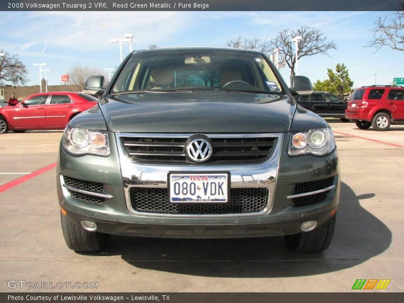 Reed Green Metallic / Pure Beige 2008 Volkswagen Touareg 2 VR6