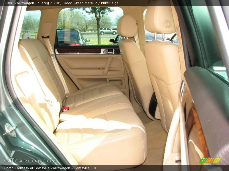 Reed Green Metallic / Pure Beige 2008 Volkswagen Touareg 2 VR6