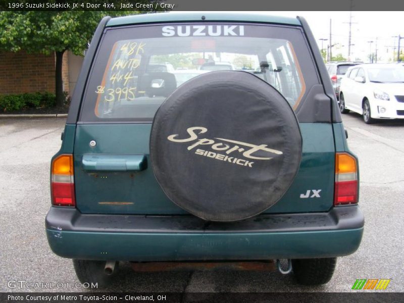 Jade Green / Gray 1996 Suzuki Sidekick JX 4 Door 4x4