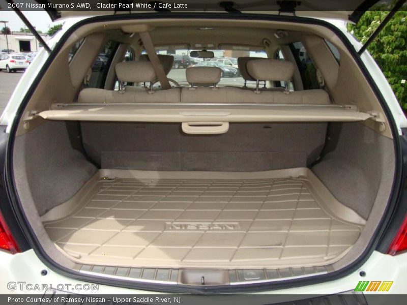 Glacier Pearl White / Cafe Latte 2007 Nissan Murano S AWD
