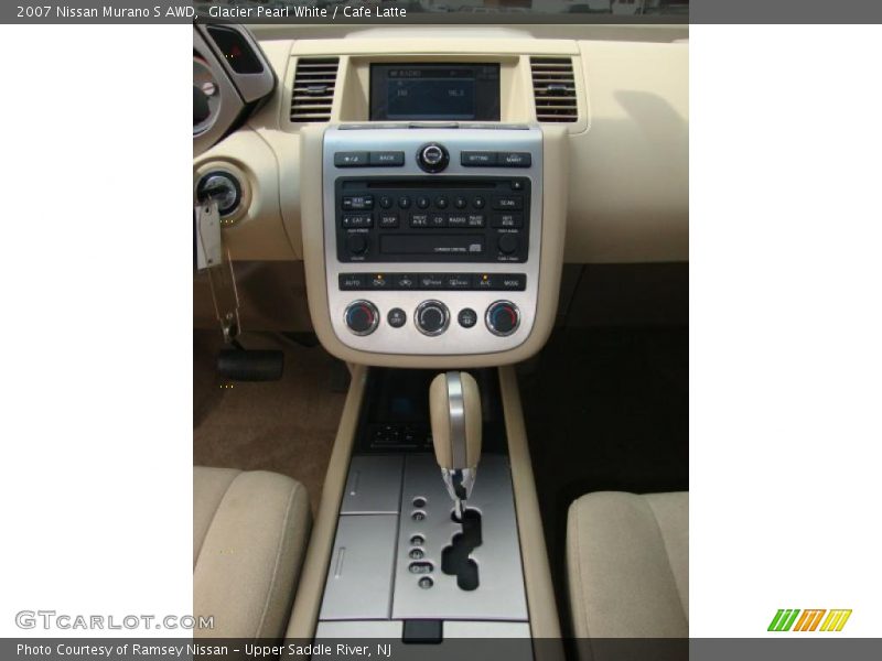 Glacier Pearl White / Cafe Latte 2007 Nissan Murano S AWD