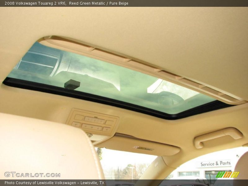 Reed Green Metallic / Pure Beige 2008 Volkswagen Touareg 2 VR6