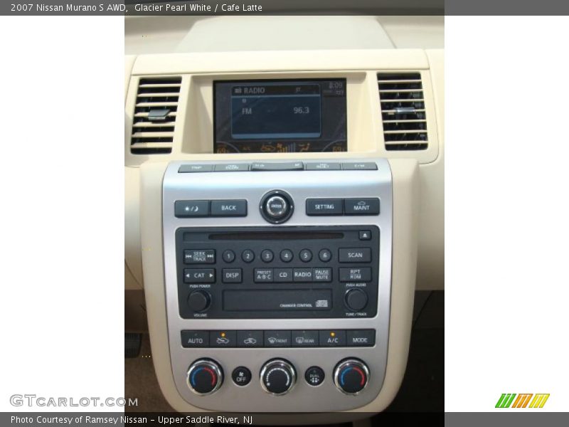 Glacier Pearl White / Cafe Latte 2007 Nissan Murano S AWD