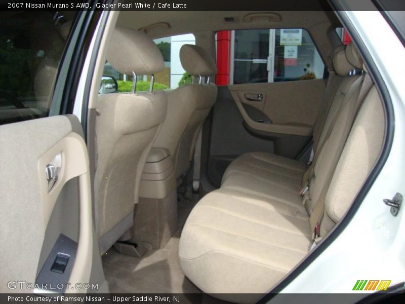 Glacier Pearl White / Cafe Latte 2007 Nissan Murano S AWD