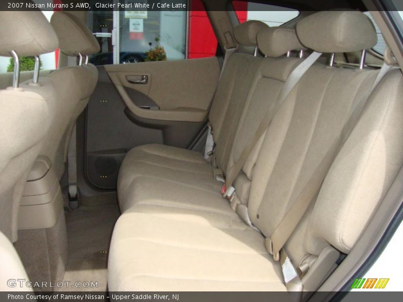 Glacier Pearl White / Cafe Latte 2007 Nissan Murano S AWD