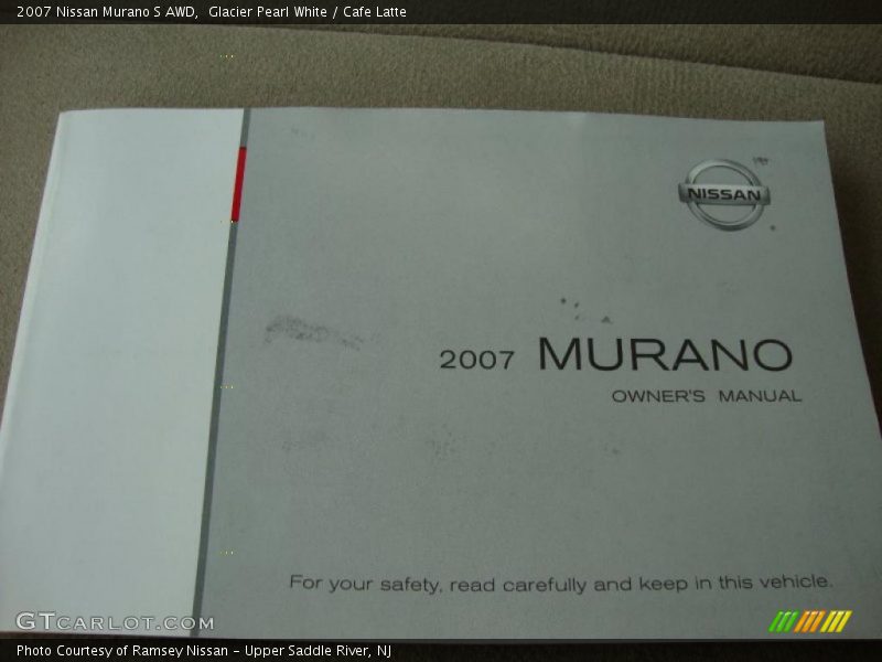 Glacier Pearl White / Cafe Latte 2007 Nissan Murano S AWD