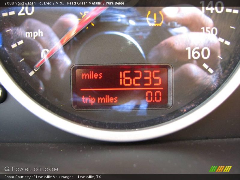 Reed Green Metallic / Pure Beige 2008 Volkswagen Touareg 2 VR6